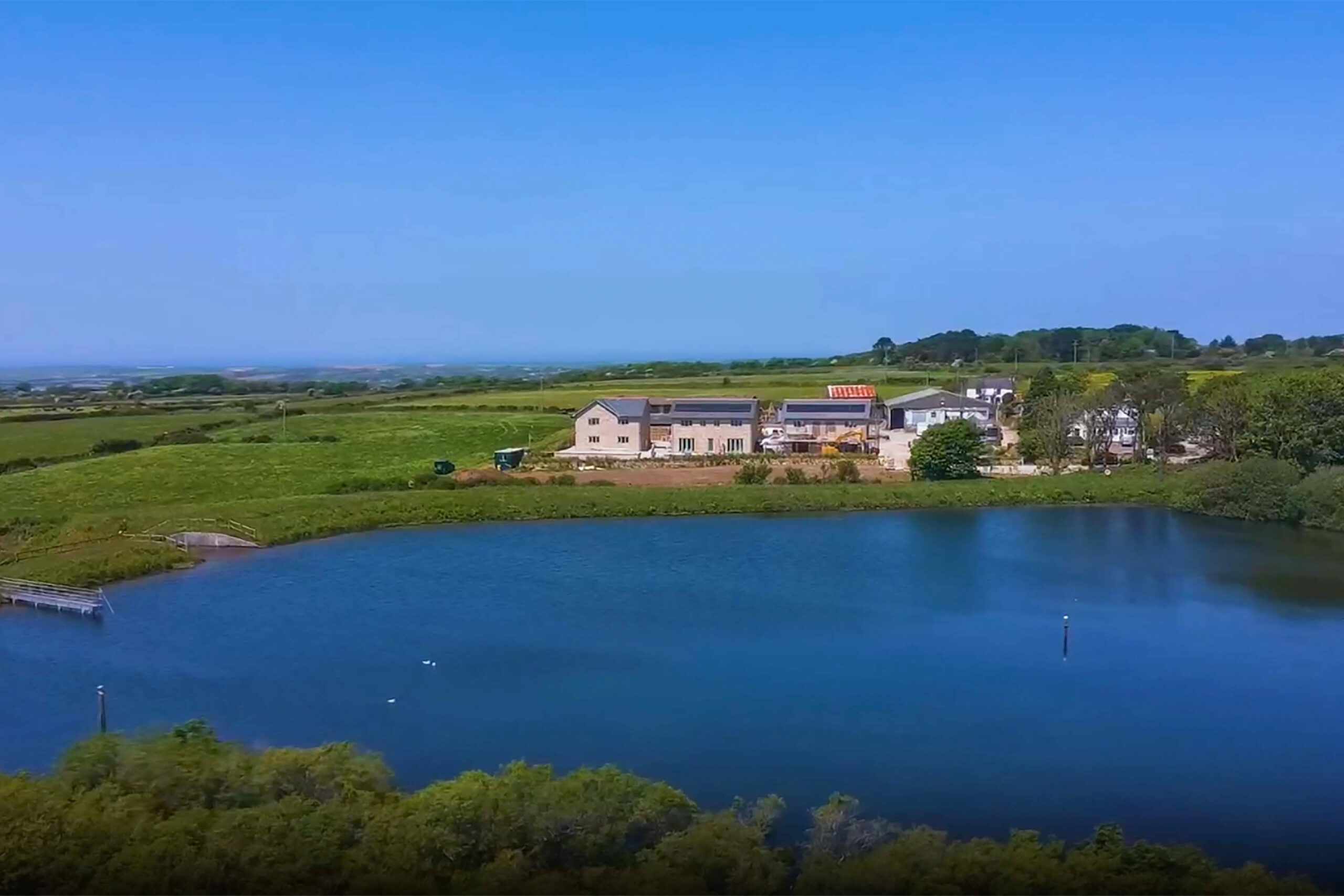 Three traditional new build houses, Black Rock, Cornwall. - Kewar ...